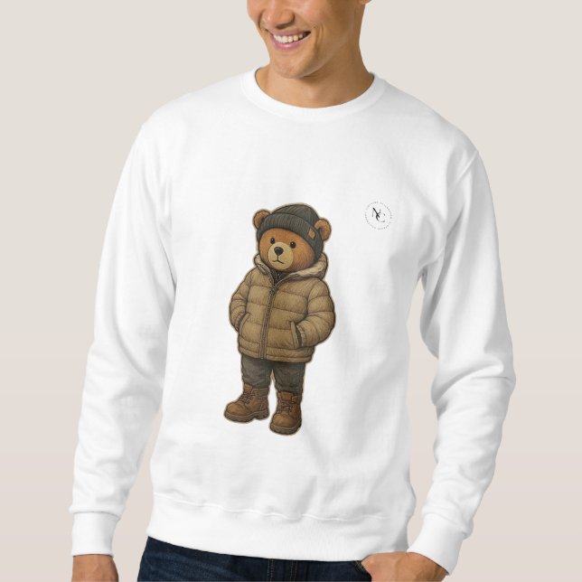 Sweatshirt Winter Teddy Sweater (Devant)