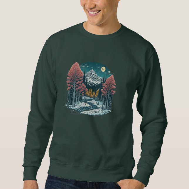 Sweatshirt Winter Wonderland (Devant)