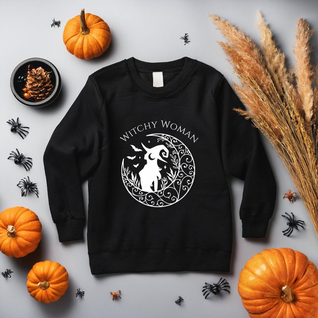 Sweatshirt "Witchy Woman" (Créateur téléchargé)