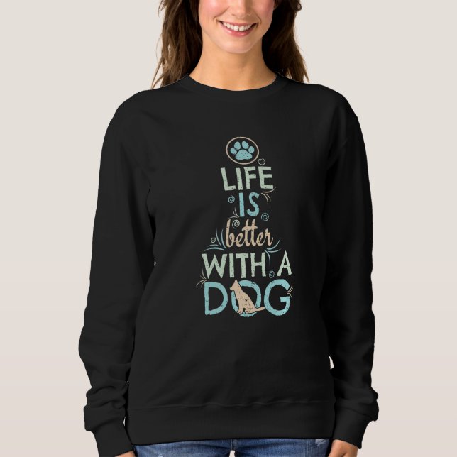 Sweatshirt With A Dog (Devant)