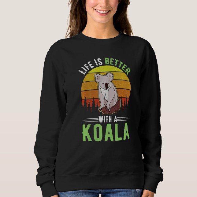Sweatshirt with a Koala  1 (Devant)