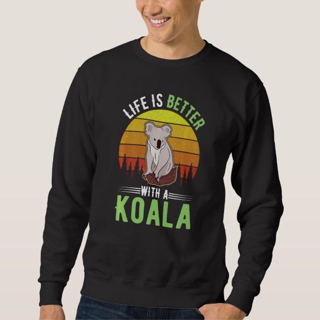 Sweatshirt with a Koala  1 (Devant)