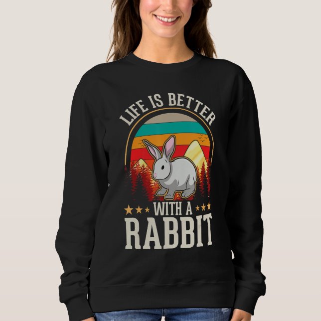 Sweatshirt with a Rabbit (Devant)