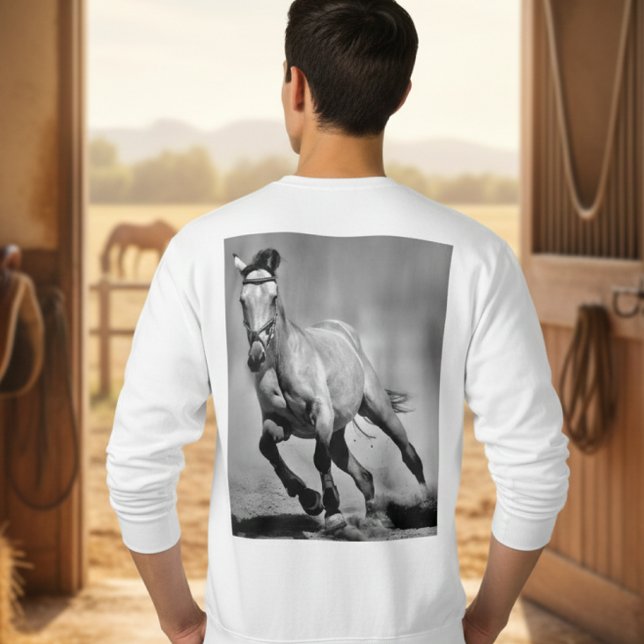 Sweatshirt with horse (Créateur téléchargé)