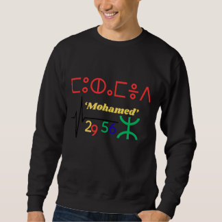 sweatshirt with name Amazighi