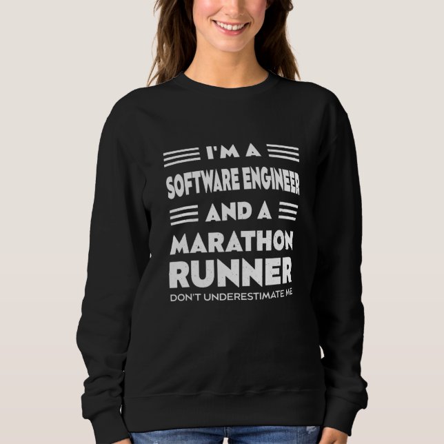 Sweatshirt Witty Software Developer Sports Sayings (Devant)