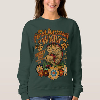 Sweatshirt WKRP Turquie Drop 1978 drôle Thanksgiving T-Shirt 