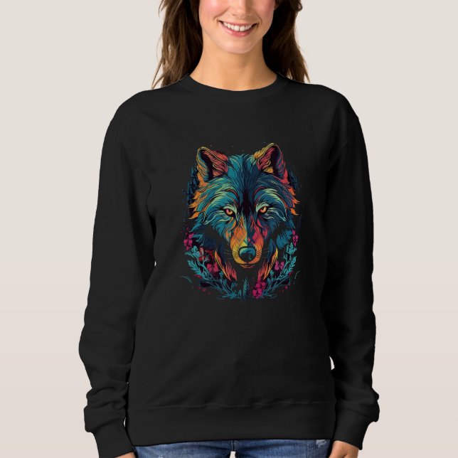 Sweatshirt Wolf And Wolves Men Women Kids 31 (Devant)