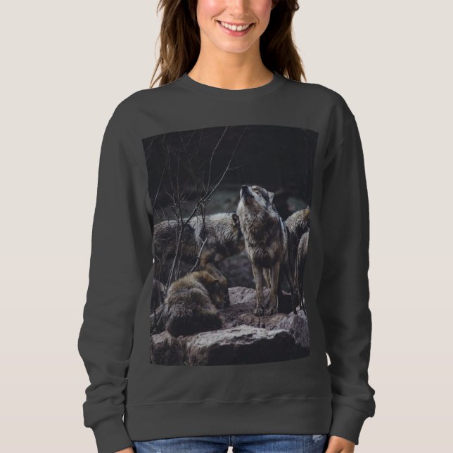 Sweatshirt Wolf Pack (Devant)