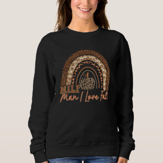 Sweatshirt Women Men Autumn Seasons MILF Man I Love Fall