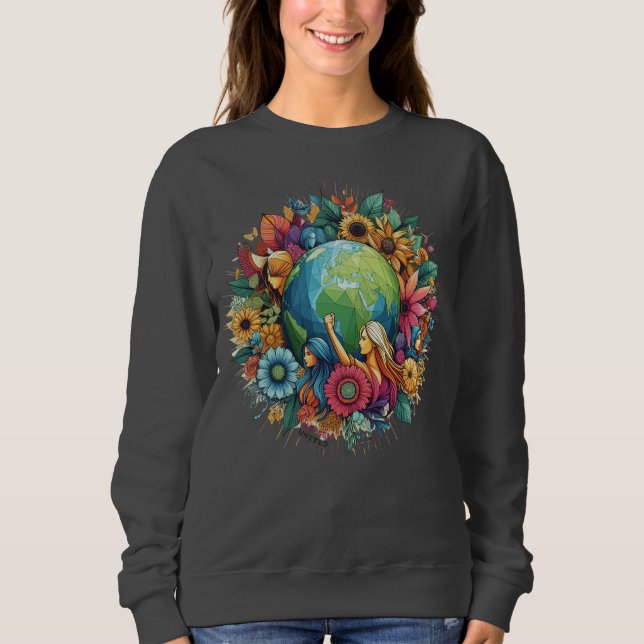 Sweatshirt Women United World Inspiré (Devant)