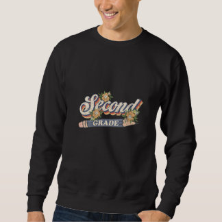 Sweatshirt Womens Back To School Second Grade 2nd Grade Penci