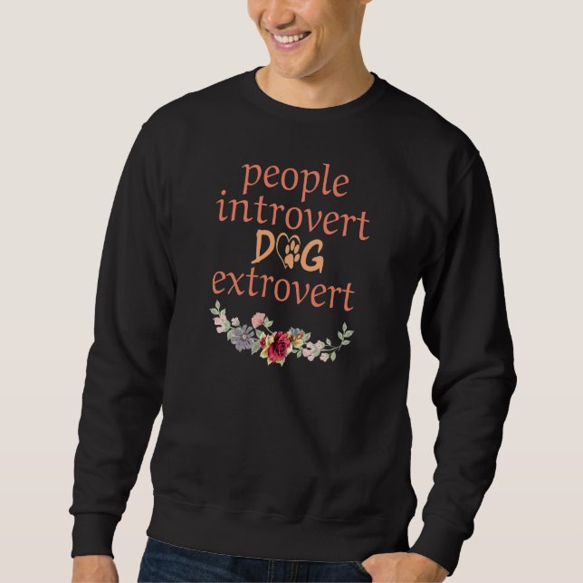 Sweatshirt Womens Funny Dog Owner , Cool Dog retriever, Quote (Devant)