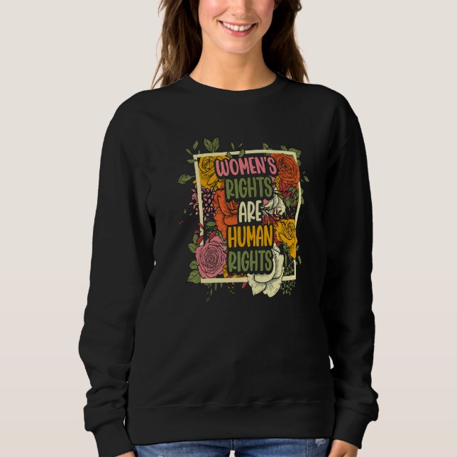 Sweatshirt Womens rights choice gender equality feminist woma (Devant)