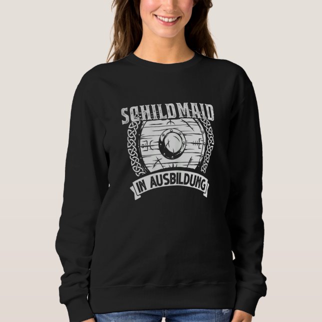 Sweatshirt Womens Schildmaid in training Schildmaid Viking (Devant)