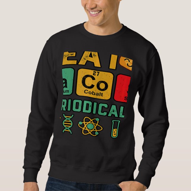 Sweatshirt Womens Science I Eat Tacos Periodically Taco Tuesd (Devant)