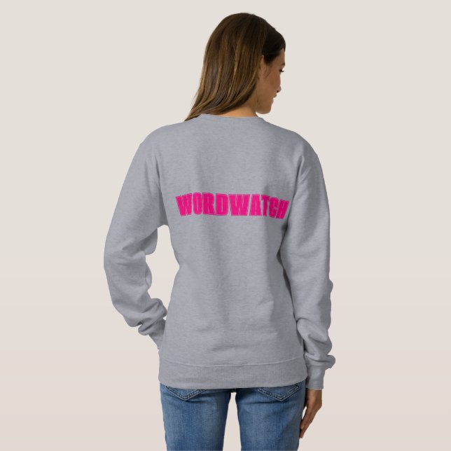 Sweatshirt Wordwatch (Dos entier)