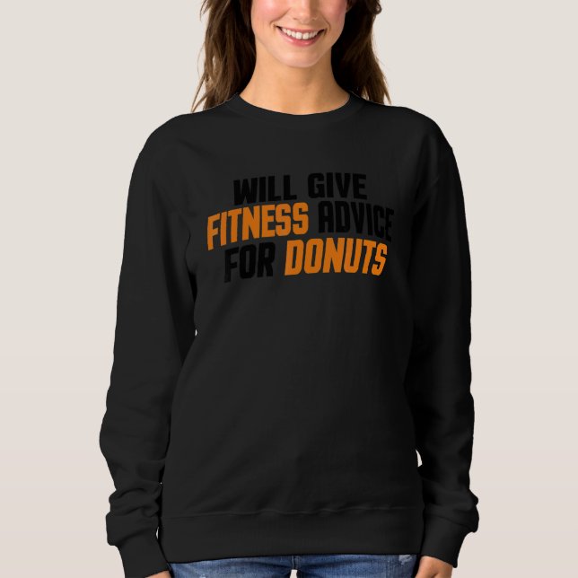 Sweatshirt Workout  Gym Trainer    Give Fitness Advice For Do (Devant)