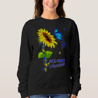 Sweatshirt World Down Syndrome Day Rock Your Socks T21 Lauréa