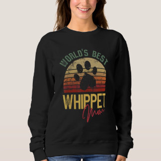 Sweatshirt World´s Best Whippet Mom