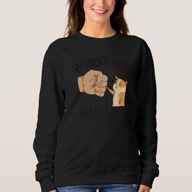 Sweatshirt World's Best Hamster Dad Costume For Animal Lovers (Devant)