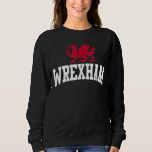 Sweatshirt Wrexham Wales Welsh Dragon Cymru