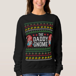 Sweatshirt Xmas Le Daddy Gnome laide Gnomes de Noël