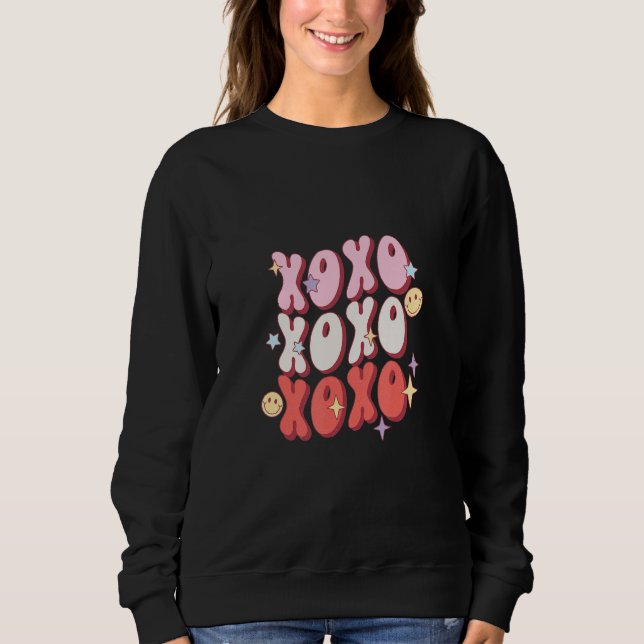 Sweatshirt XOXO Saint-Valentin (Devant)