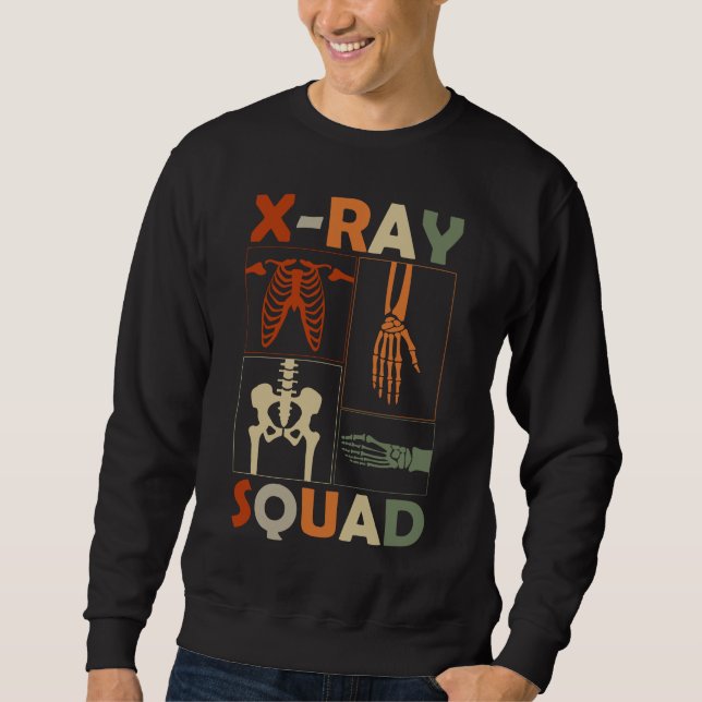 Sweatshirt Xray Skeleton Bones Radiologist Funny Radiology (Devant)