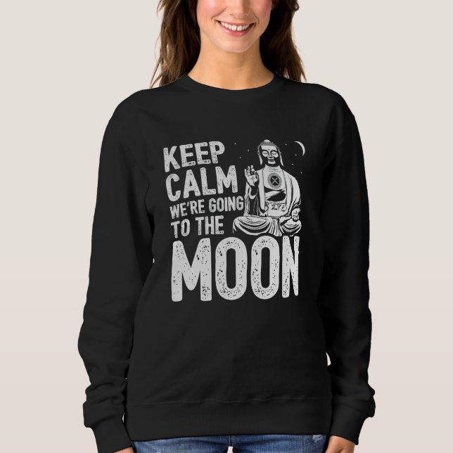 Sweatshirt XRP Cryptodevise - XRP To Moon - Crypto Curr (Devant)