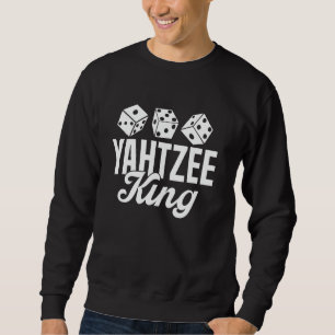Sweatshirt Yahtzee King Dice Jeu