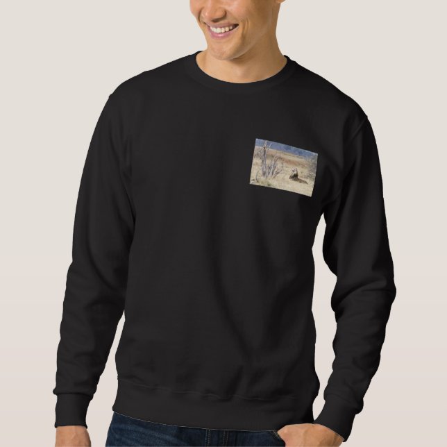 Sweatshirt Yawning lion (Devant)
