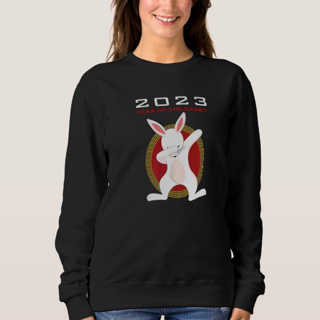 Sweatshirt Year Of The Rabbit 2023 Chinese New Year 2023   (Devant)