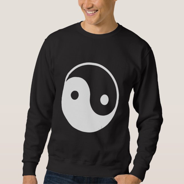 Sweatshirt Yin yang  8 (Devant)