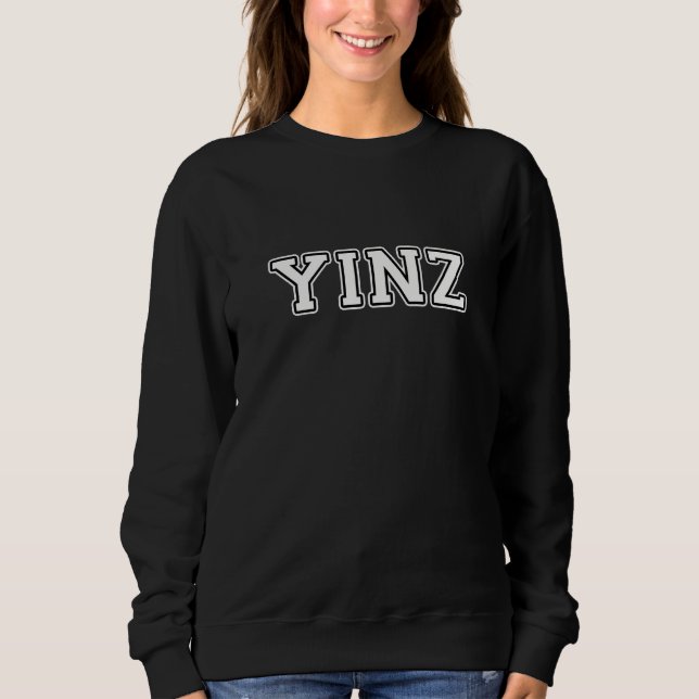 Sweatshirt Yinz (Devant)