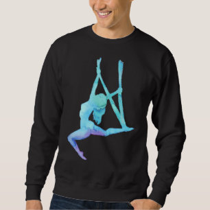 Sweatshirt Yoga antigravité de la fille aérienne