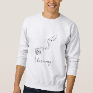 Sweatshirt Yoga Breathe Sweatshirt,Cadeau Musical