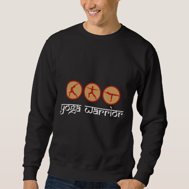 Sweatshirt Yoga guerrier Yoga (Devant)