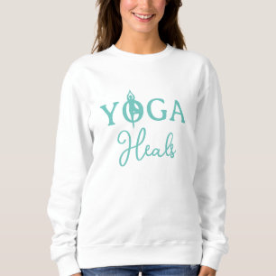 Sweatshirt Yoga Heals chemise à manches longues avec silhouet