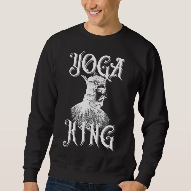 Sweatshirt Yoga King (Devant)