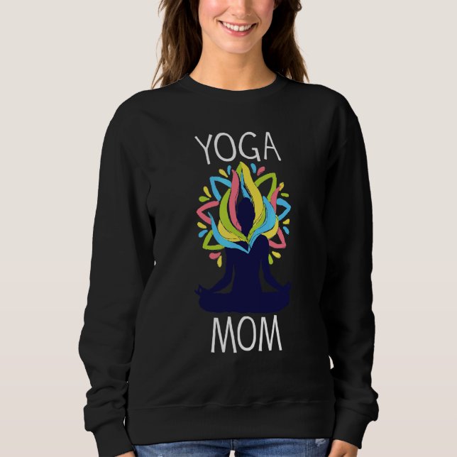 Sweatshirt Yoga Maman (Devant)
