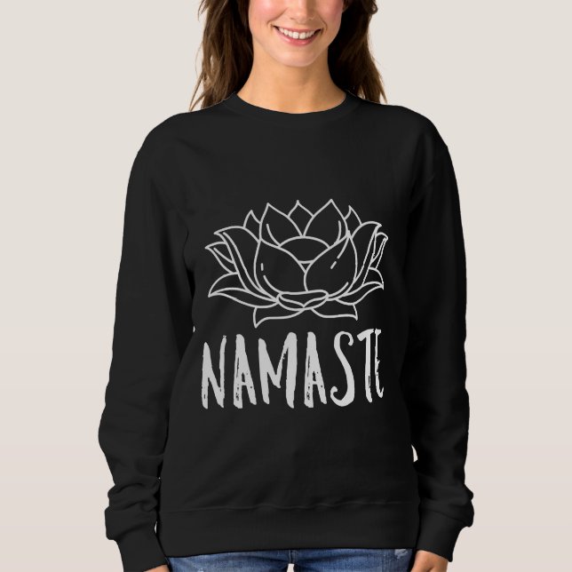 Sweatshirt Yoga Namaste 35 (Devant)