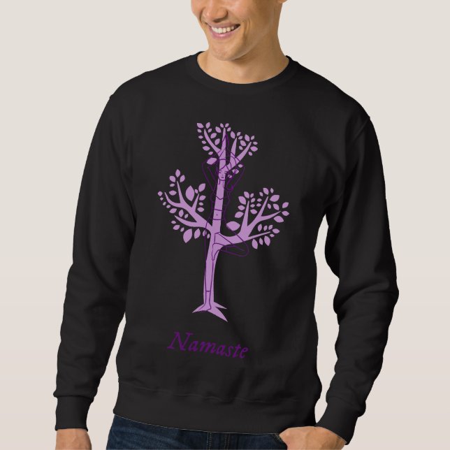 Sweatshirt Yoga Namaste 40 (Devant)