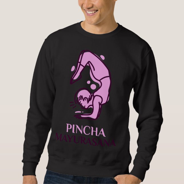 Sweatshirt Yoga Pincha Mayurasana Relaxé (Devant)
