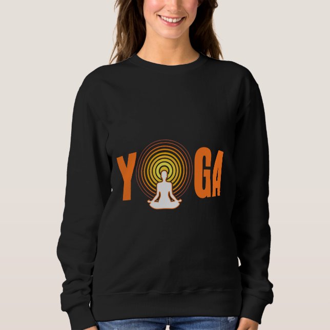 Sweatshirt Yoga pour le corps Chakras (Devant)