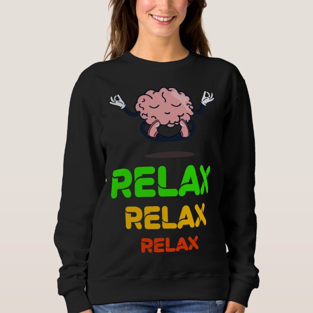 Sweatshirt Yoga Relax (Devant)