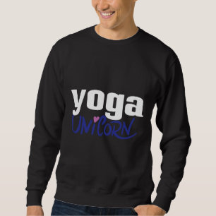 Sweatshirt Yoga Unicorn