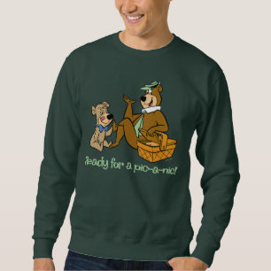 Sweatshirt Yogi Bear et Boo-Boo pique-nique Snack