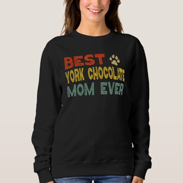 Sweatshirt York Chocolate Cat Mom Owner Breeder  Kitten (Devant)