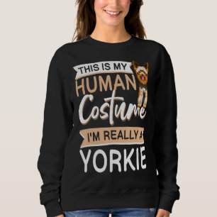 Sweatshirt Yorkie Chien Apparel Yorkshire Terrier Propriétair